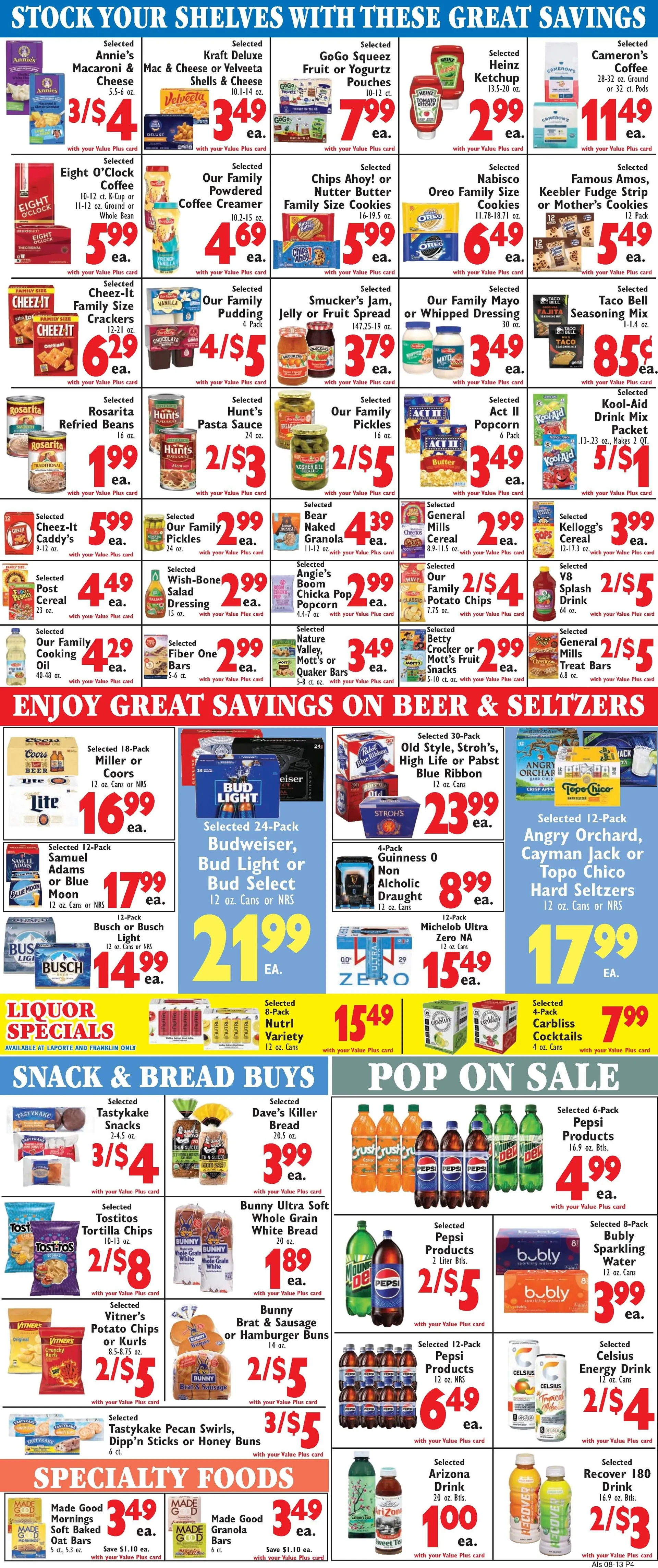 Weekly ad Al's Supermarket sales from August 13 to August 19 2025 - Page 4
