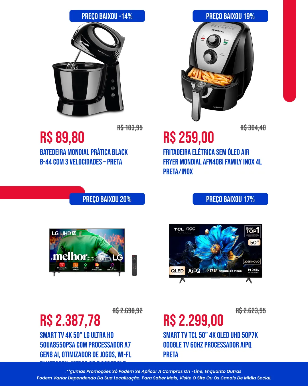 Encarte de  Casas Bahia 21 de abril até 10 de maio 2026 - Pagina 4