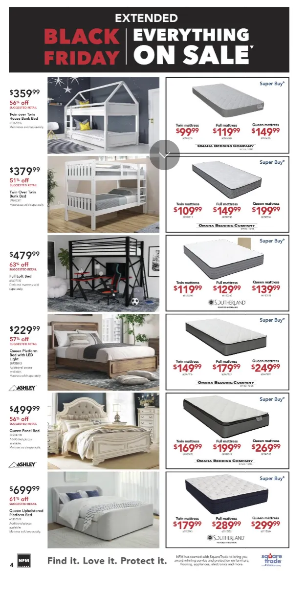Weekly ad Nebraska Furniture Mart Sales from December 3 to December 10 2025 - Page 4