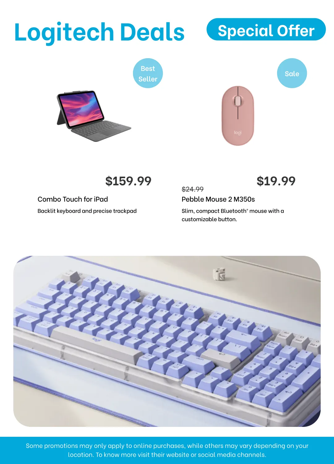 Weekly ad  Logitech Sales from April 30 to May 14 2026 - Page 4