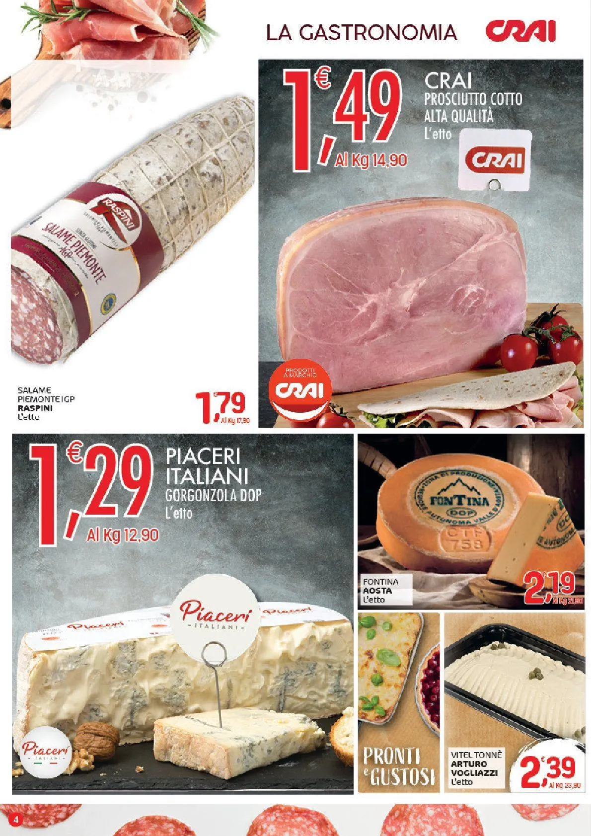  Crai Volantino da 4 dicembre a 14 dicembre di 2025 - Pagina del volantino 4