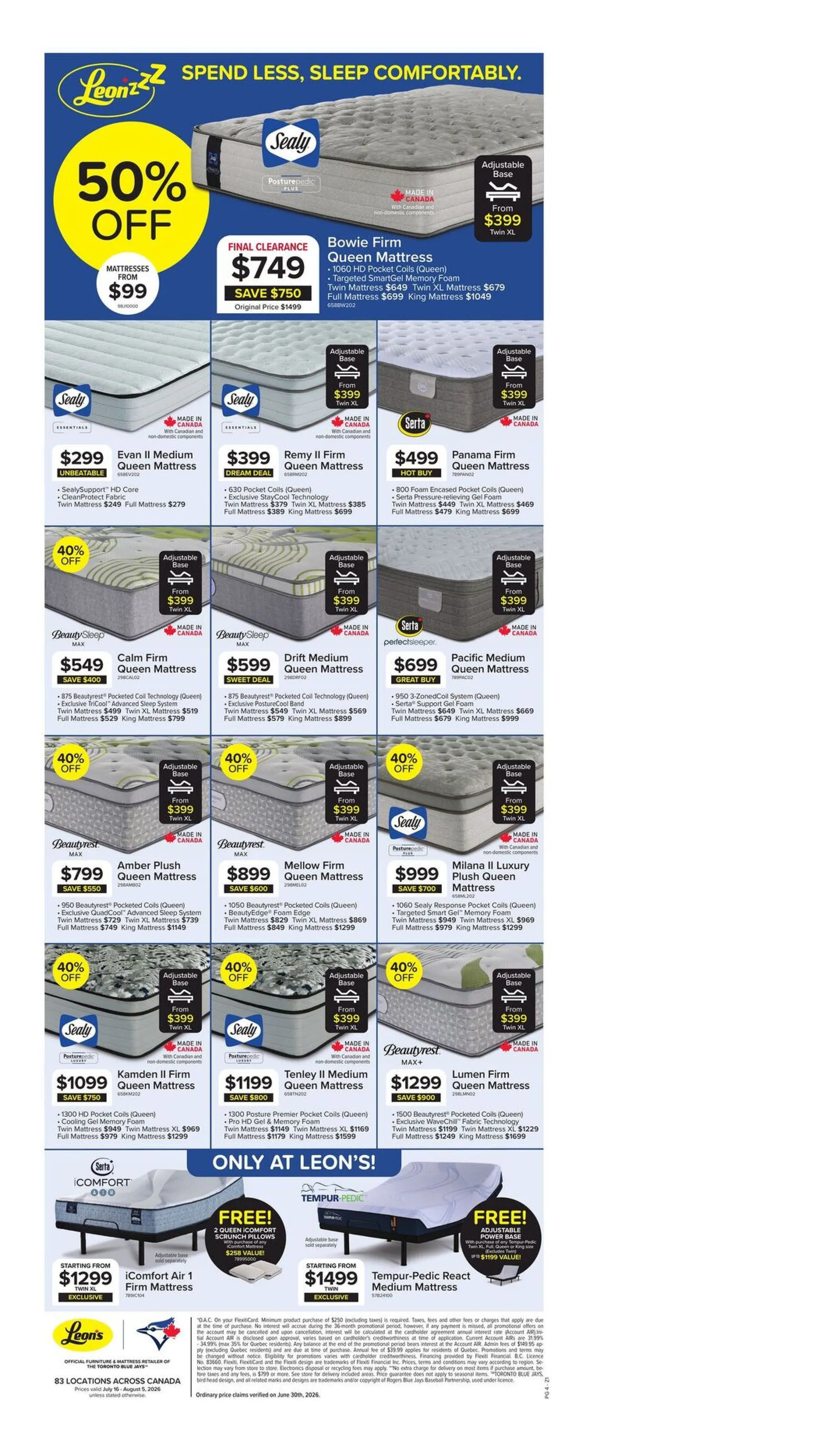 Leon's Sales from July 16 to August 5 2026 - flyer page 4
