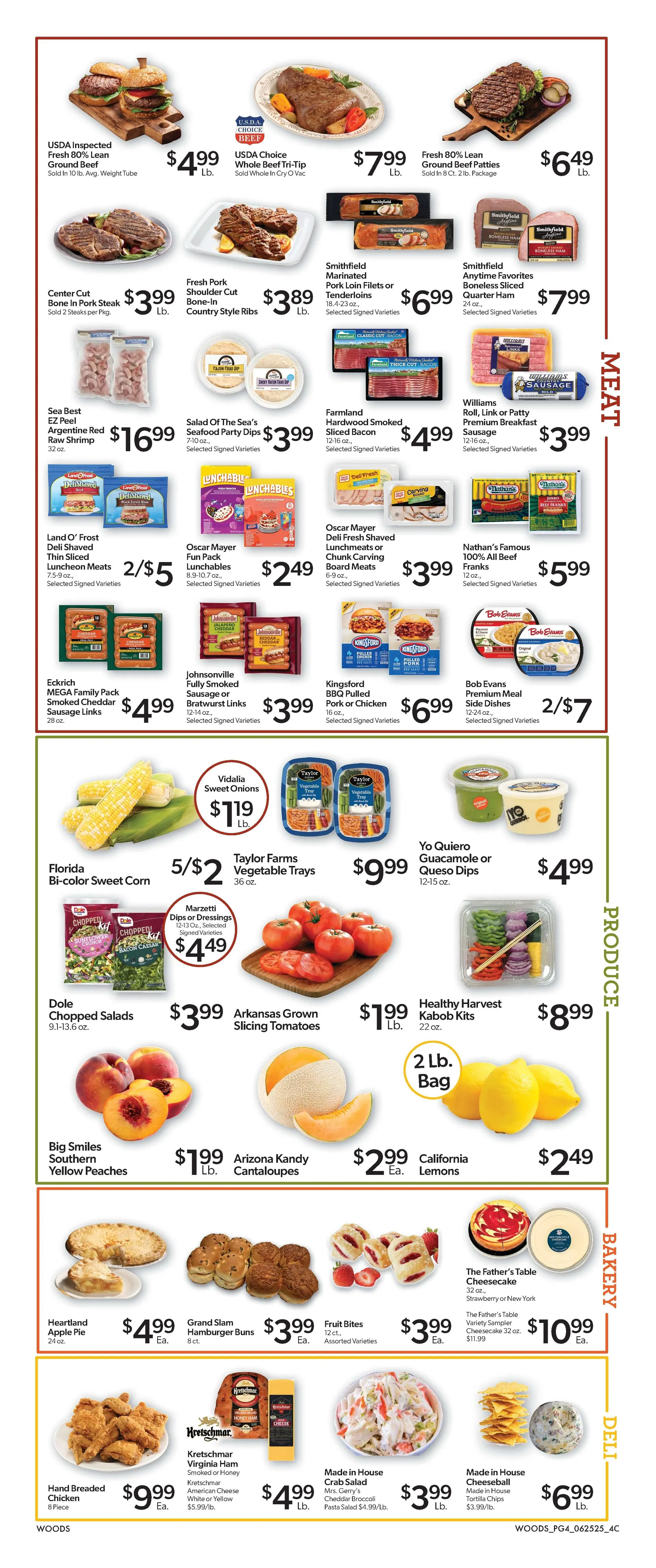 Weekly ad  Woods Supermarket weekly ads from June 25 to July 8 2025 - Page 4
