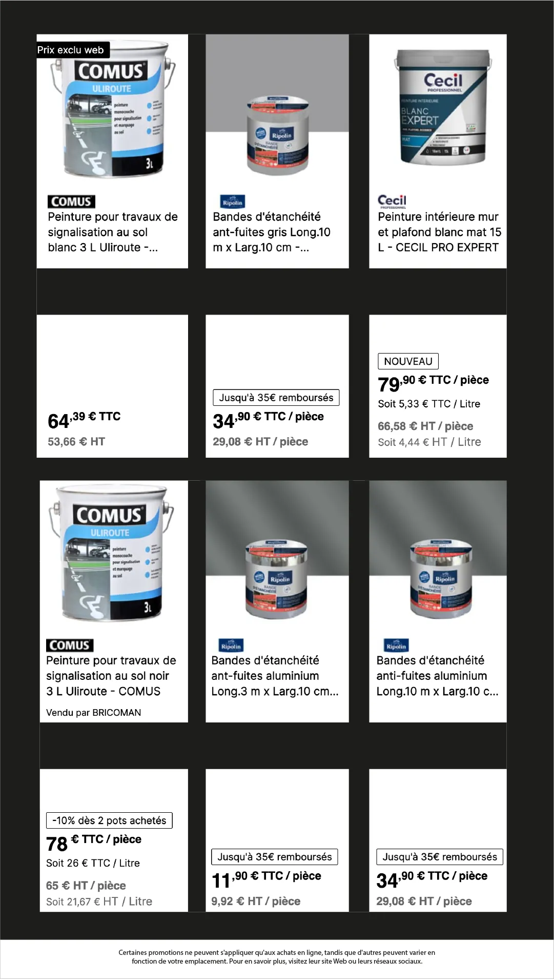 Bricoman  du 17 novembre au 30 novembre 2025 - Catalogue page 3