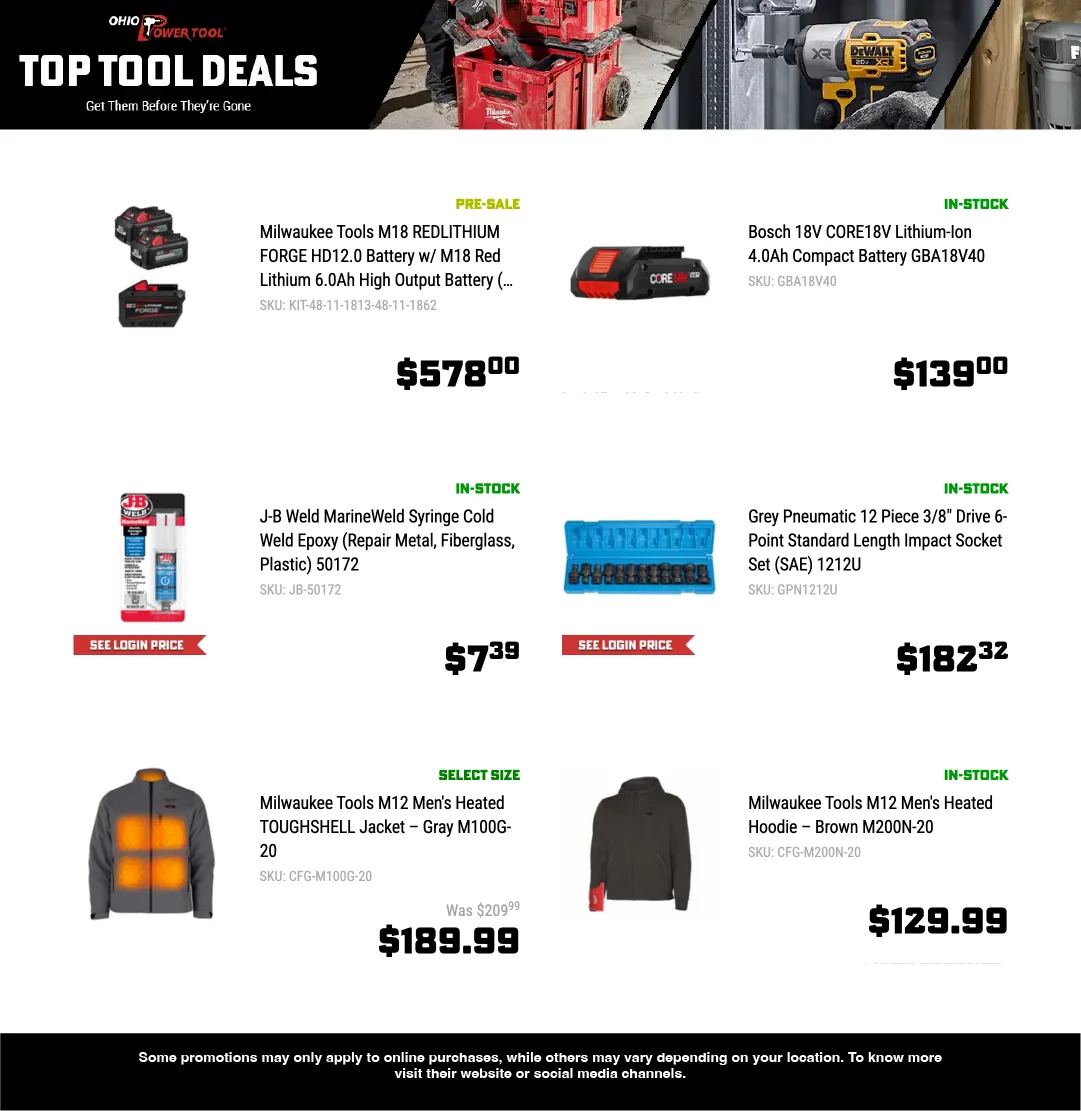 Weekly ad  Ohio Power Tool Sales from May 12 to May 26 2026 - Page 3