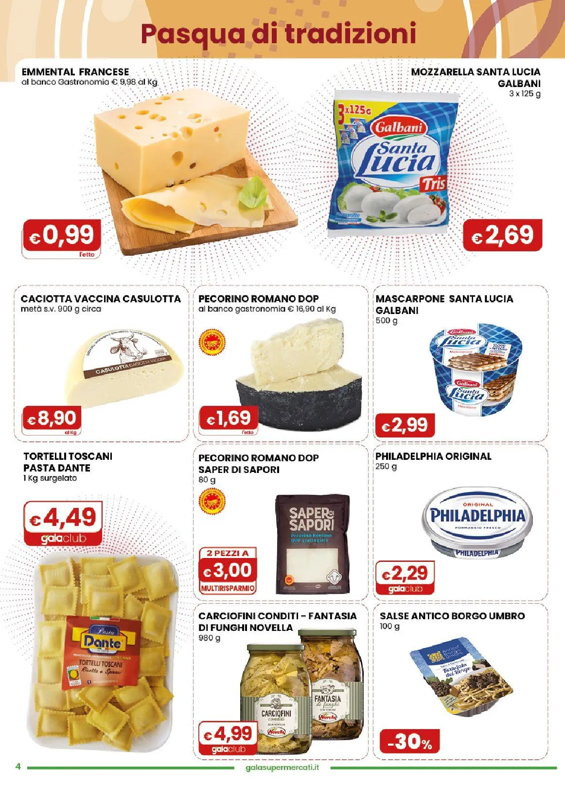 Volantini Gala Supermercati da 25 marzo a 6 aprile di 2026 - Pagina del volantino 4