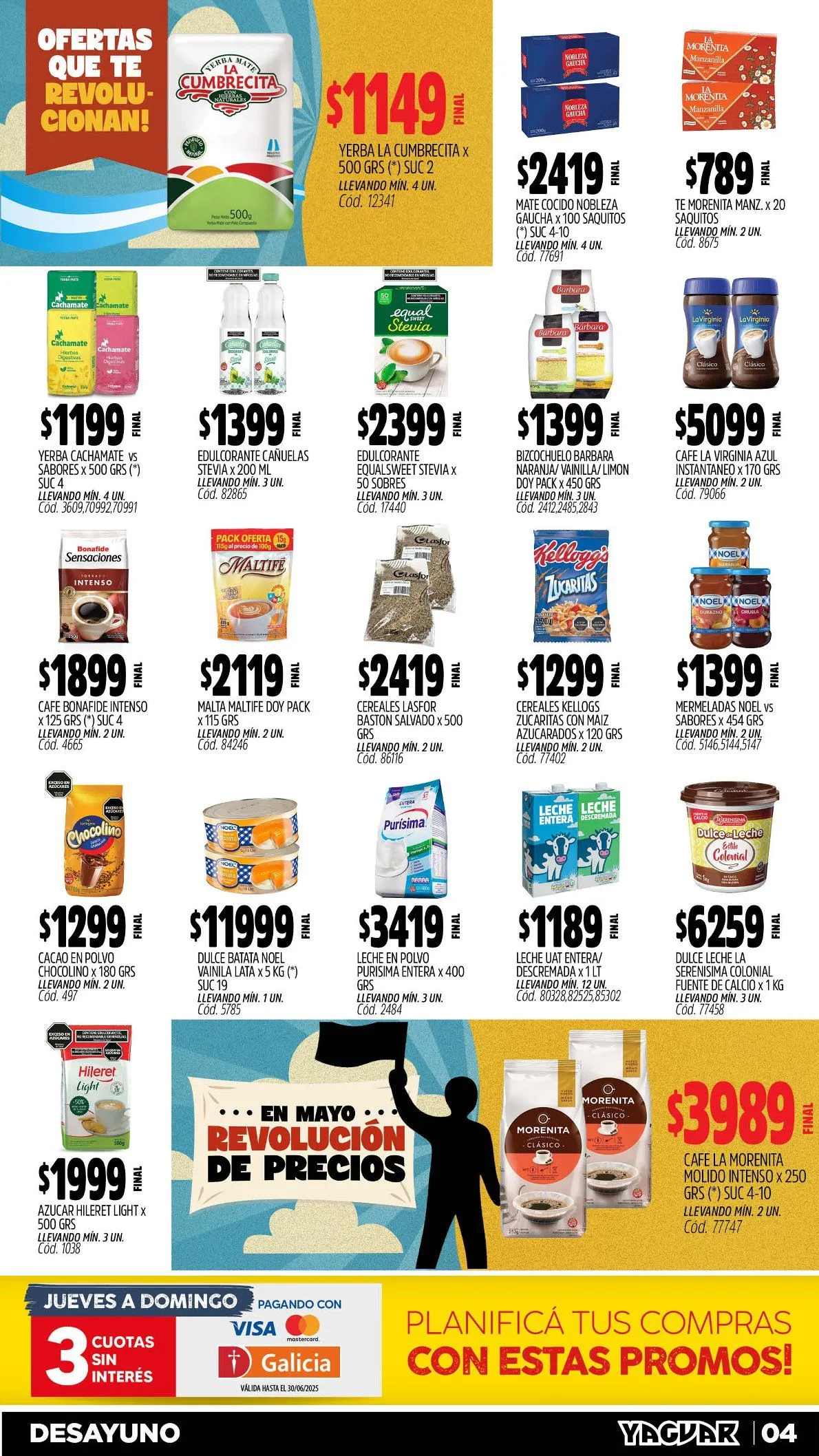 Ofertas de Yaguar Ofertas 19 de mayo al 25 de mayo 2025 - Página 4 del catálogo