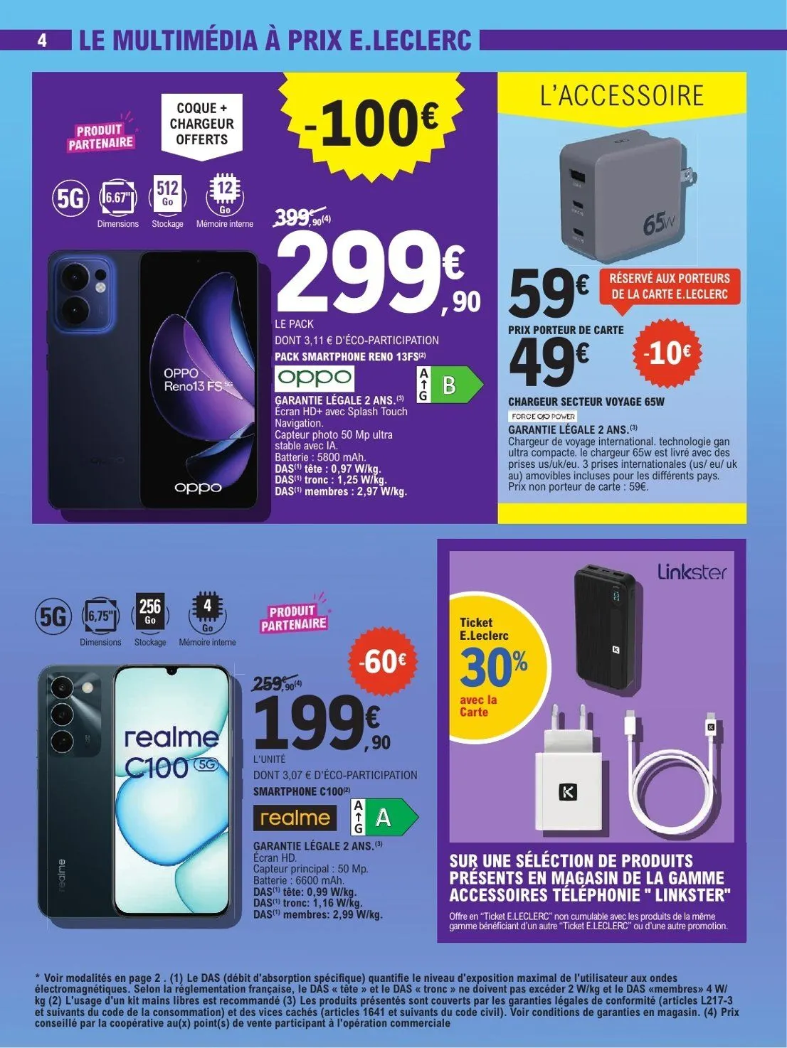 E.Leclerc Catalogue du 17 juillet au 18 juillet 2026 - Catalogue page 4