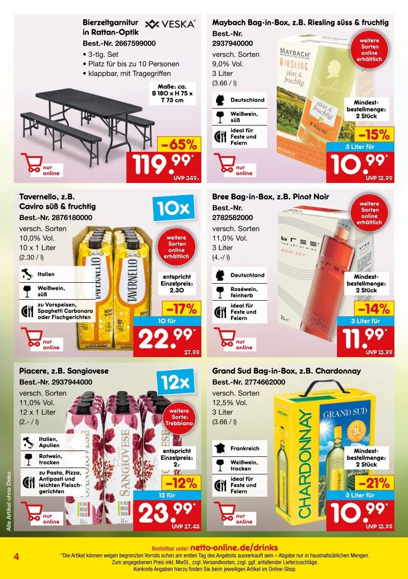 Netto Marken-Discount Angebote von 23. April bis 30. April 2026 - Prospekt seite 4