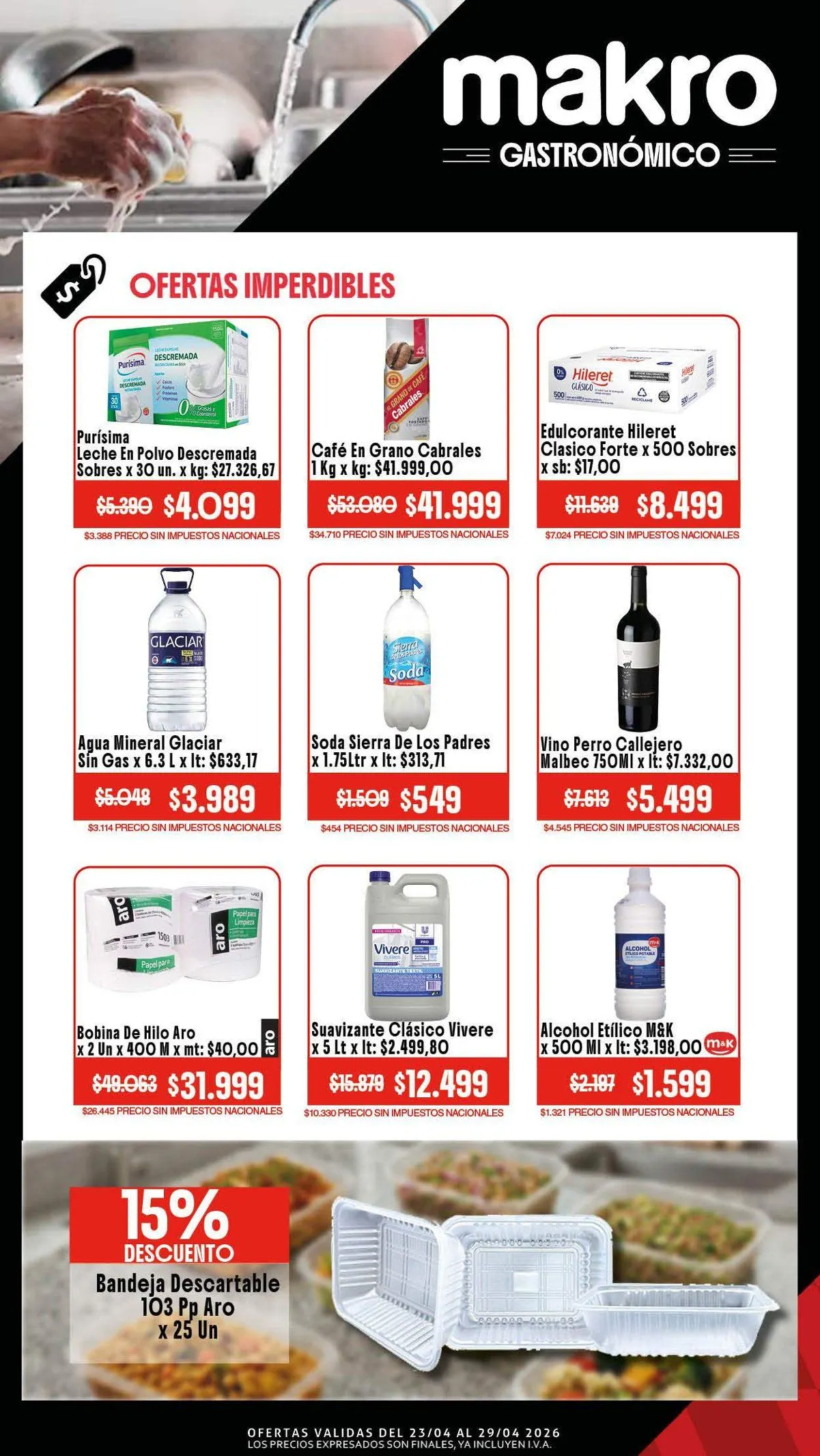 Ofertas de Ofertas Makro 23 de abril al 29 de abril 2026 - Página 4 del catálogo