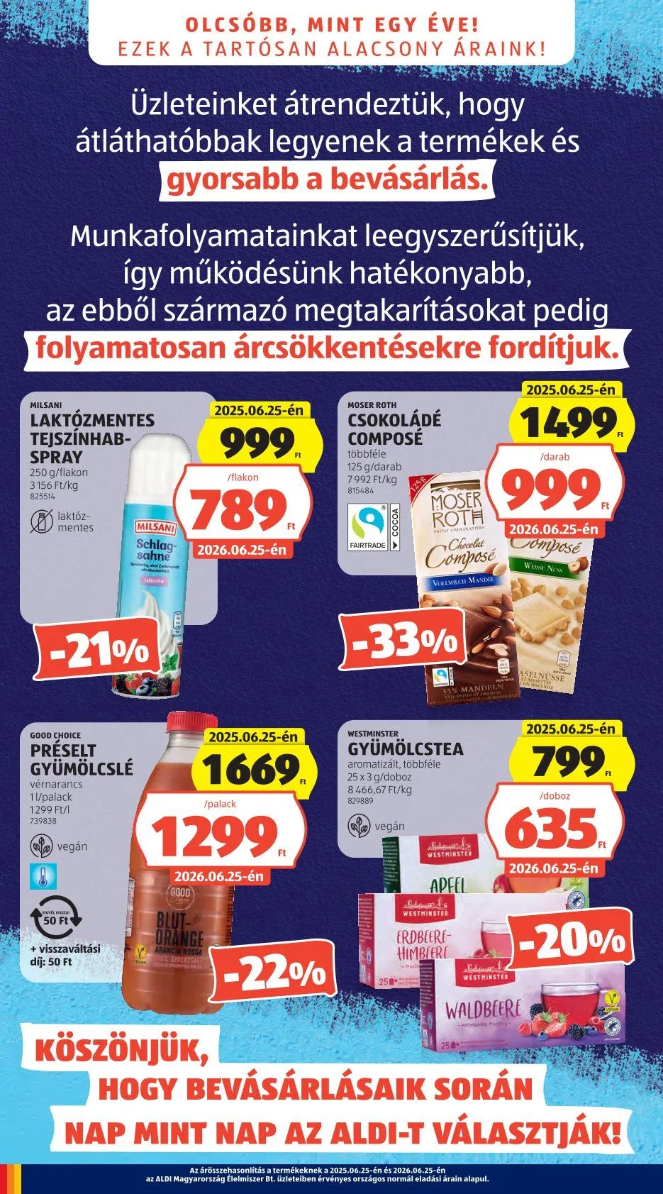 Katalógus Aldi legfrissebb ajánlatai június 25.-tól június 28.-ig 2026. - Oldal 4