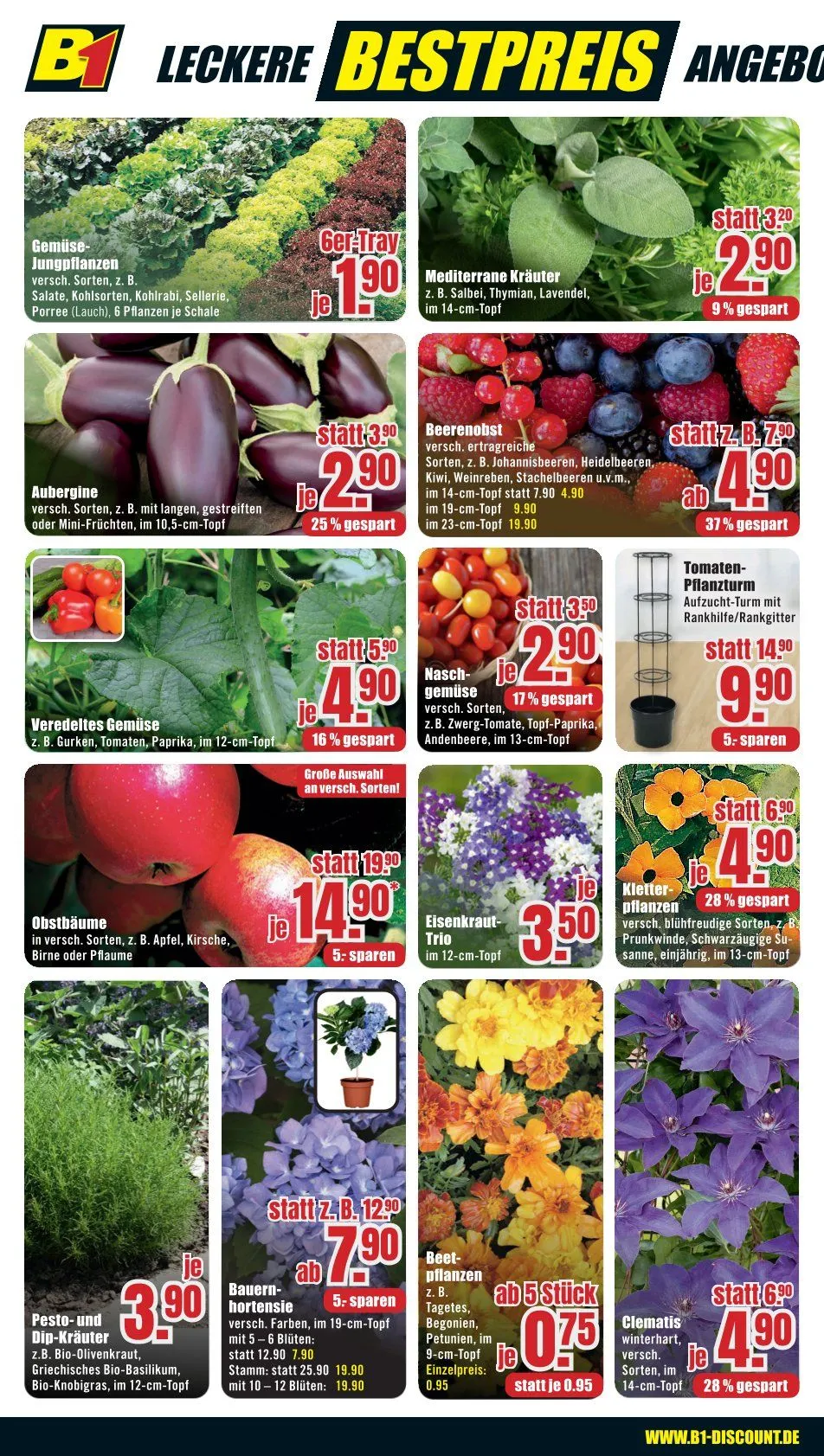 B1 Discount Baumarky Angebote von 12. April bis 17. April 2025 - Prospekt seite 4