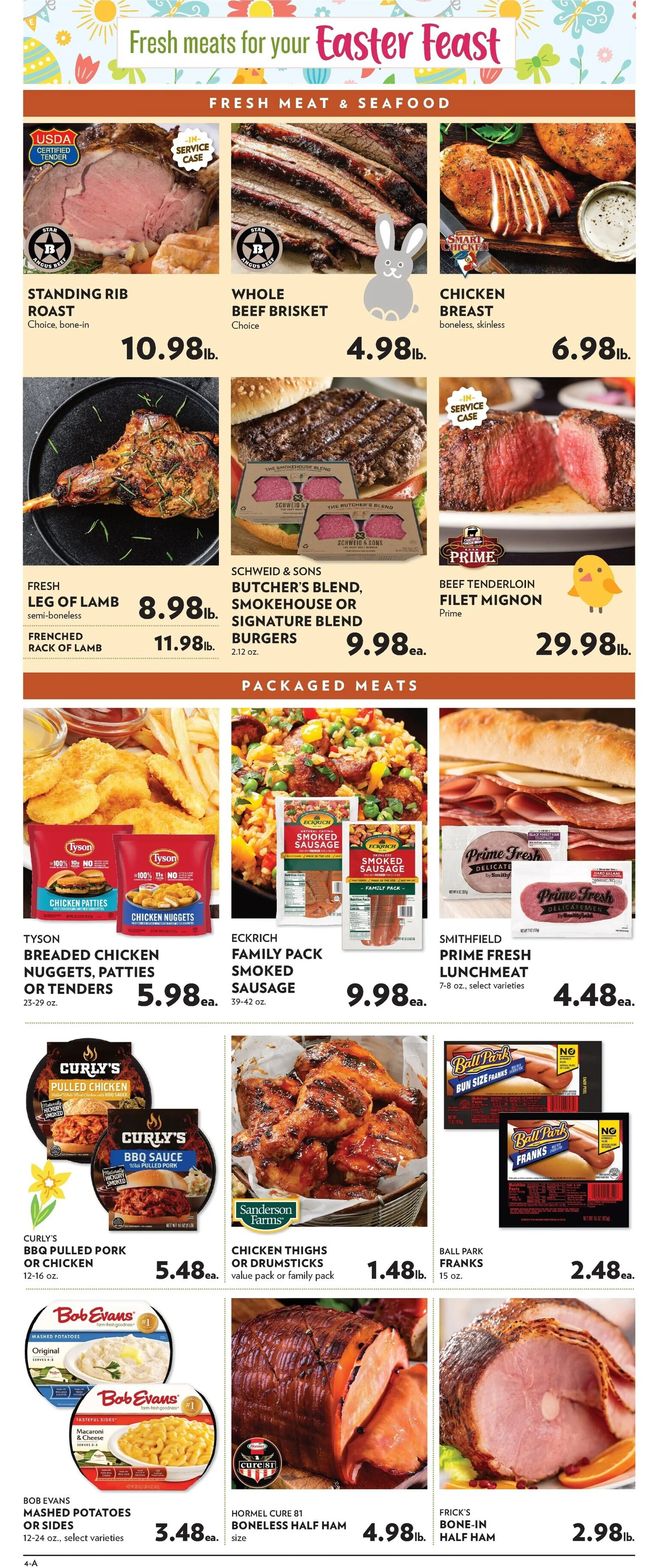 Weekly promotion  Reasor's Sales spanning from April 1 to April 7 2026 - Page 4 for Catalogue 365