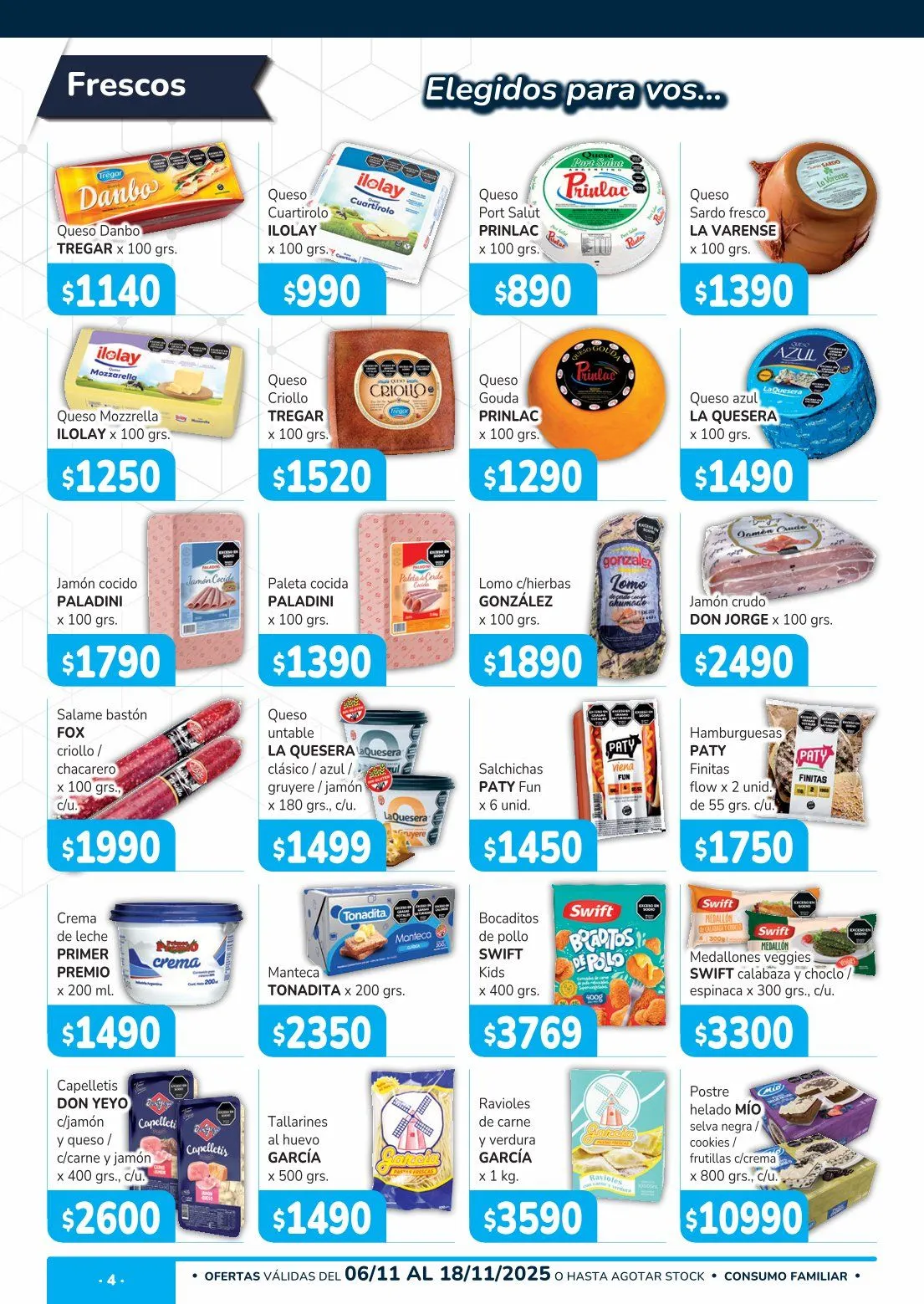 Ofertas de Único Supermercados Ofertas 6 de noviembre al 25 de noviembre 2025 - Página 4 del catálogo