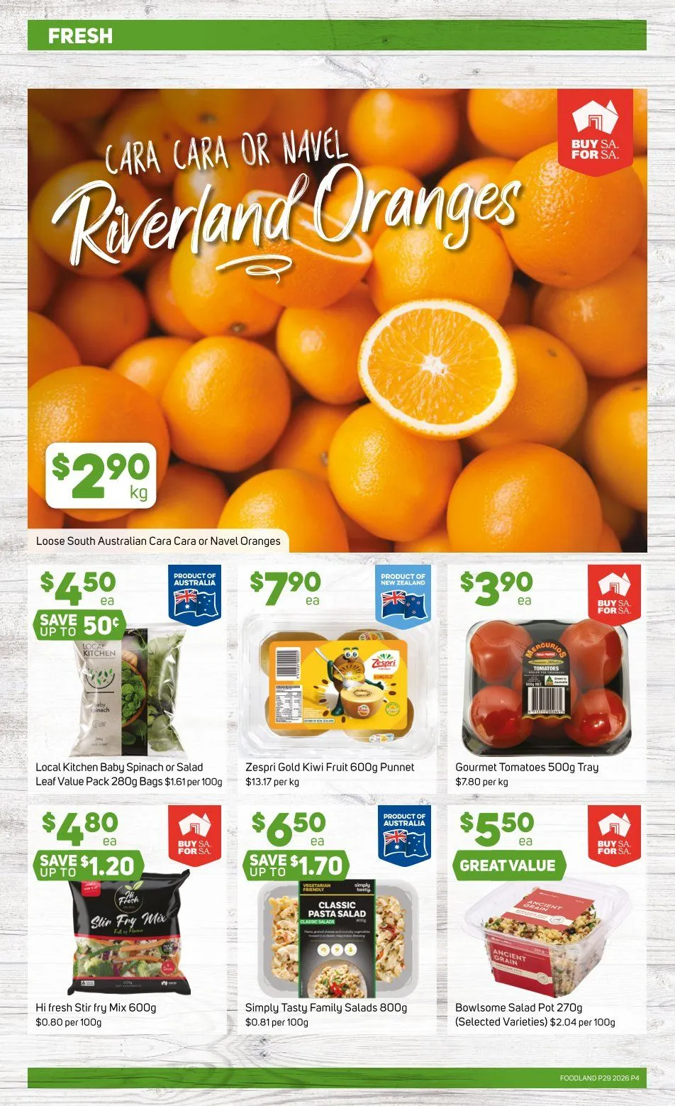 Foodland Sales - Catalogue valid from 15 July to 21 July 2026 - page 4