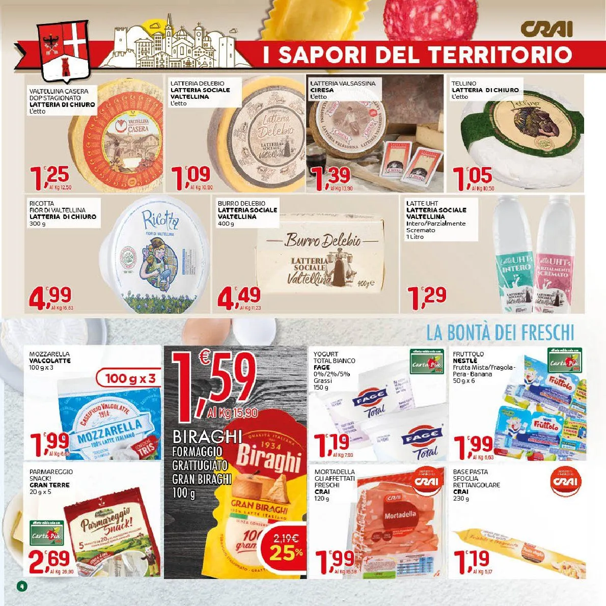 Volantini Crai da 19 marzo a 25 marzo di 2026 - Pagina del volantino 4