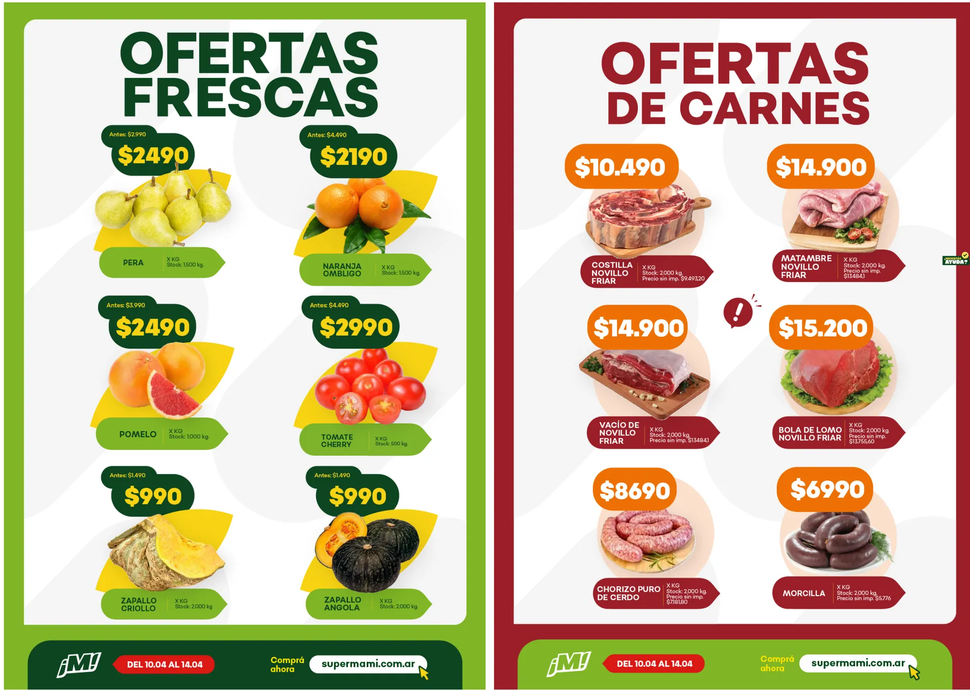 Ofertas de Ofertas Super Mami  10 de abril al 14 de abril 2026 - Página 4 del catálogo