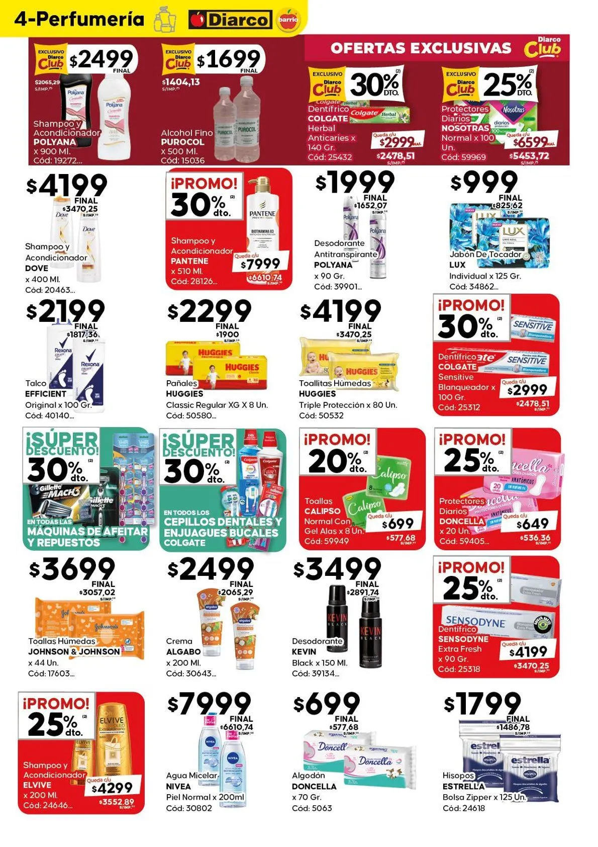 Ofertas de Ofertas Diarco 1 de septiembre al 5 de septiembre 2025 - Página 4 del catálogo