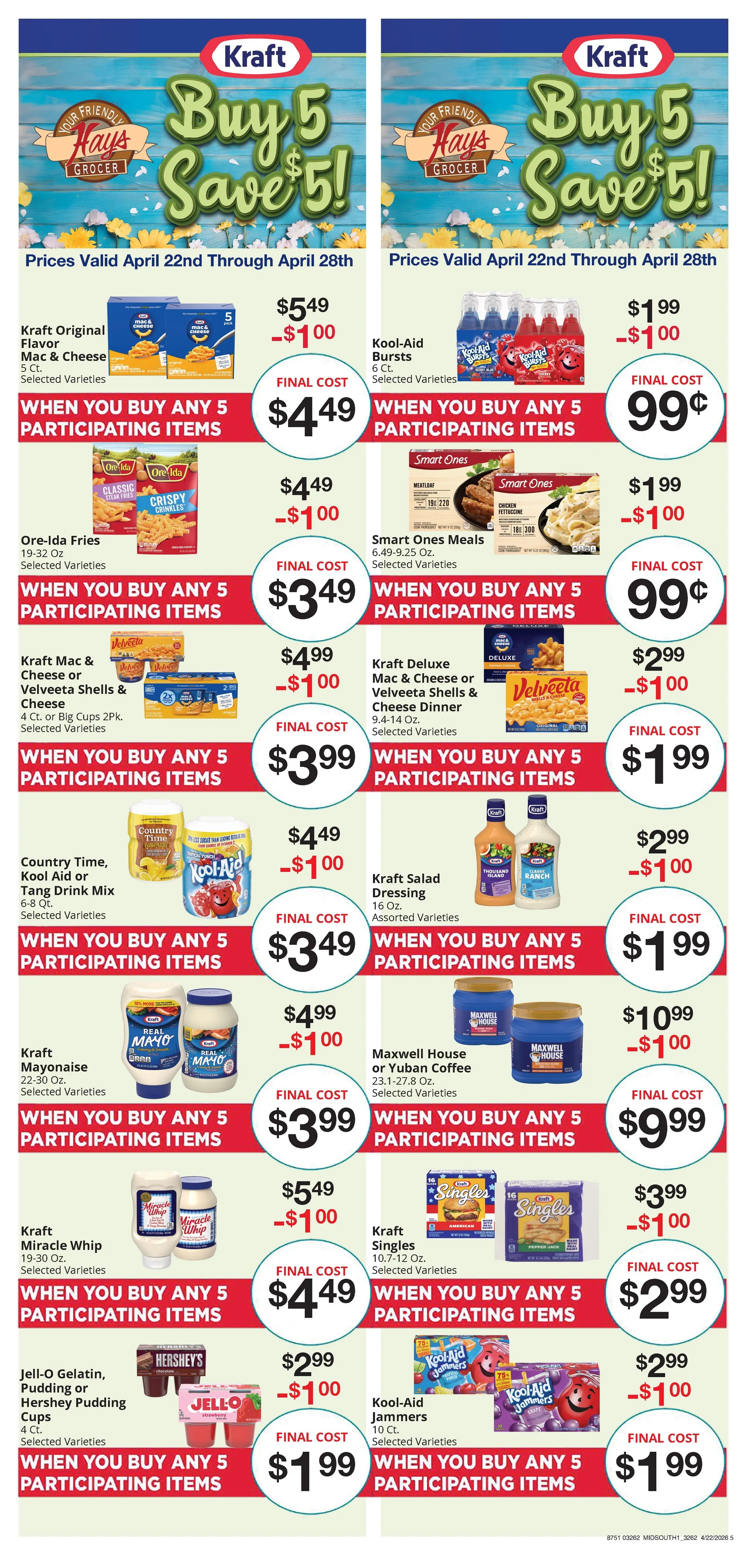 Weekly ad Hays Supermarket Sales from April 22 to April 28 2026 - Page 4