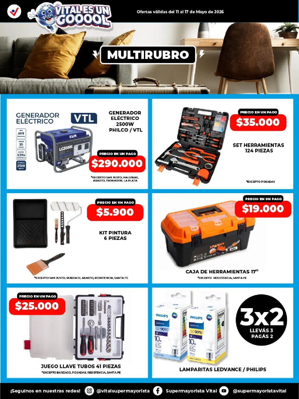 Ofertas de  Vital Ofertas 11 de mayo al 17 de mayo 2026 - Página 4 del catálogo