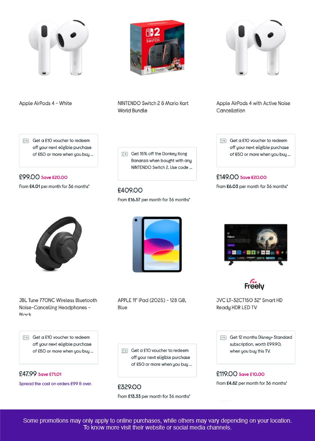 Currys Deals from 16 December to 5 January 2026 - Catalogue Page 3