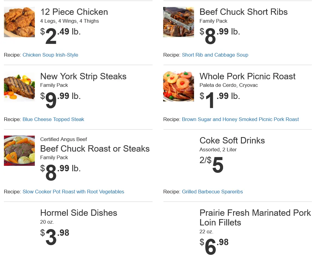 Weekly ad Rowe's IGA Supermarkets Sales from June 24 to June 30 2026 - Page 4