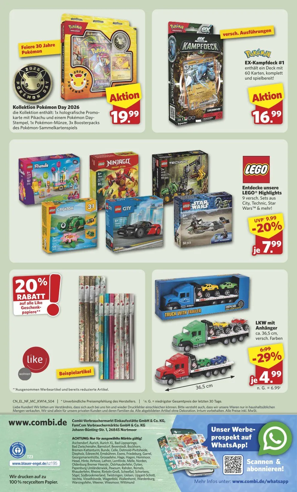 Combi Angebote von 30. März bis 4. April 2026 - Prospekt seite 4