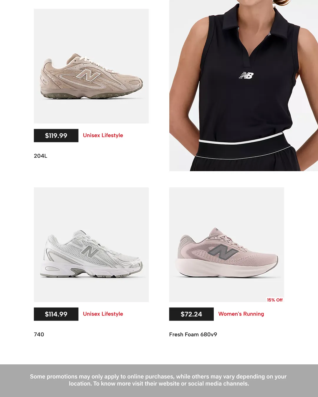 Weekly ad  New Balance Sales from June 22 to July 6 2026 - Page 4