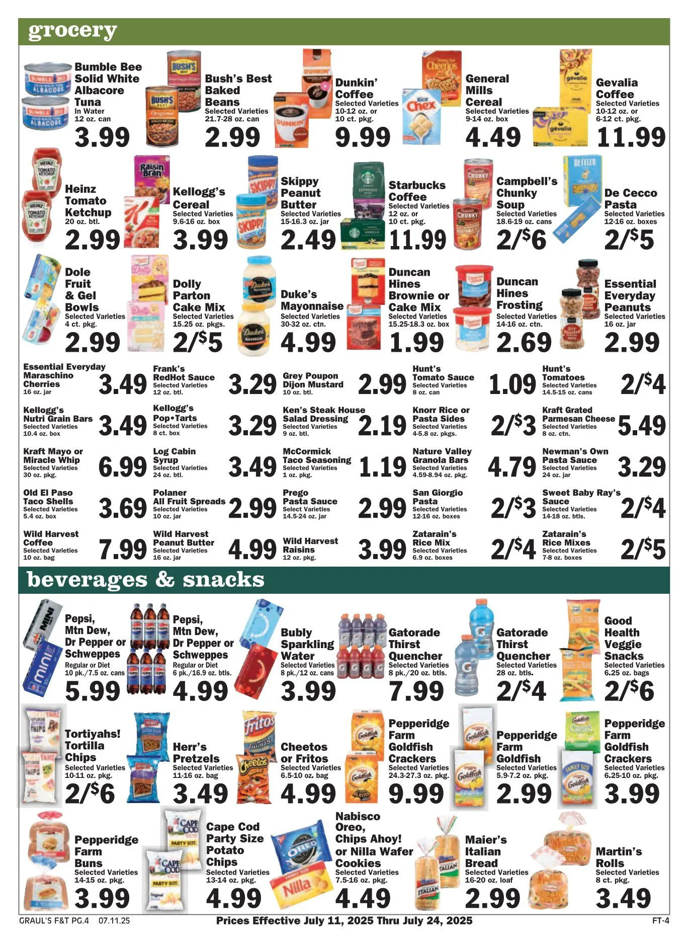 Weekly ad Graul's Market Sales from July 11 to July 24 2025 - Page 4