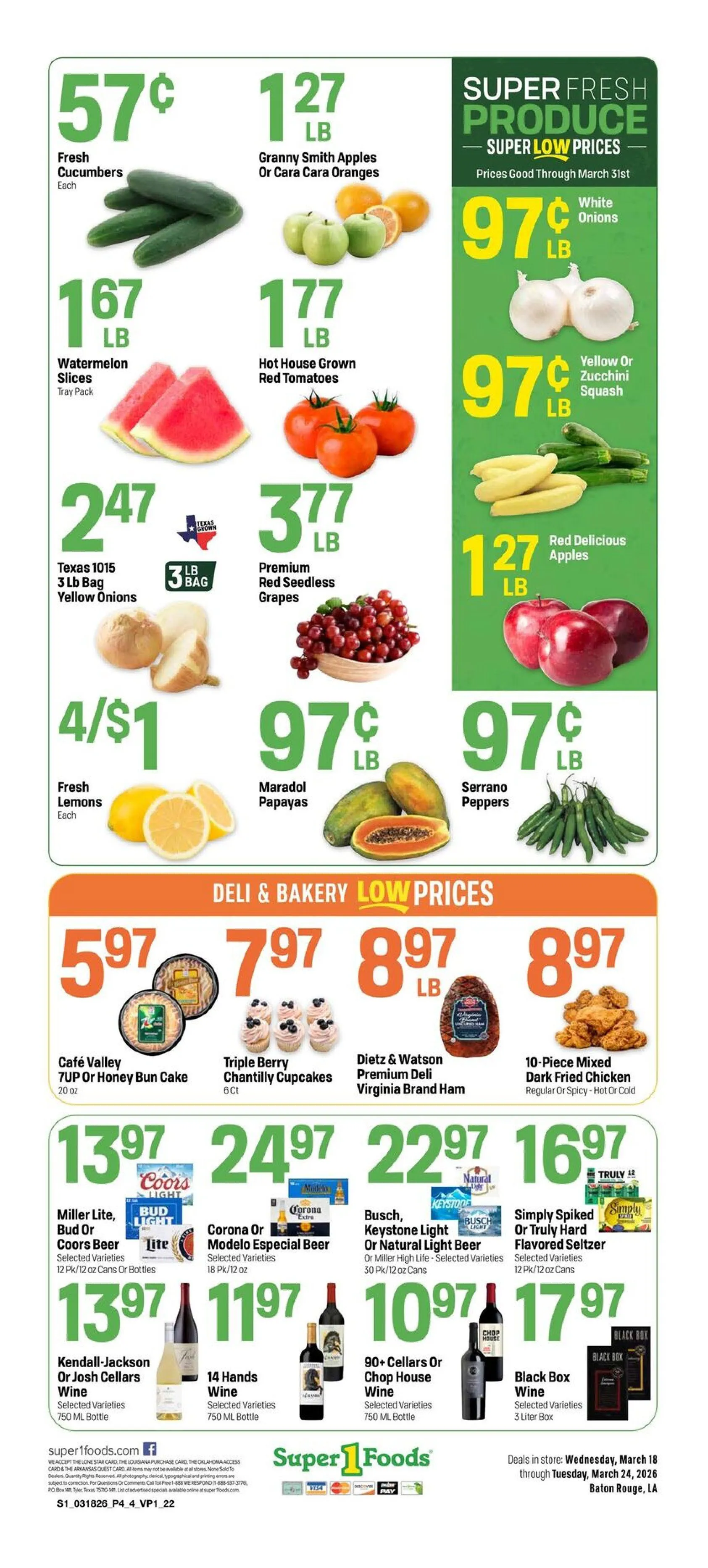 Weekly ad Super 1 Foods weekly ads from March 18 to March 24 2026 - Page 4