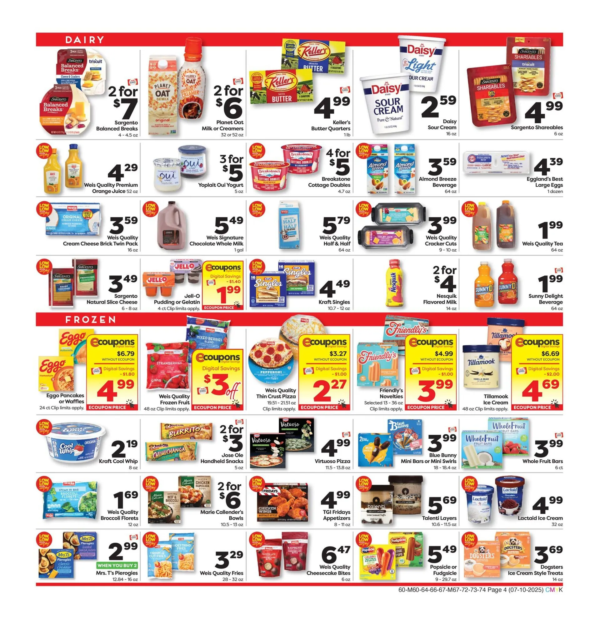 Weekly ad Weis Sales from July 10 to August 20 2025 - Page 4