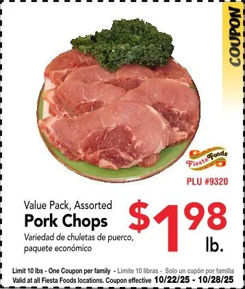 Weekly ad Fiesta Foods SuperMarkets Sales from October 22 to October 28 2025 - Page 4