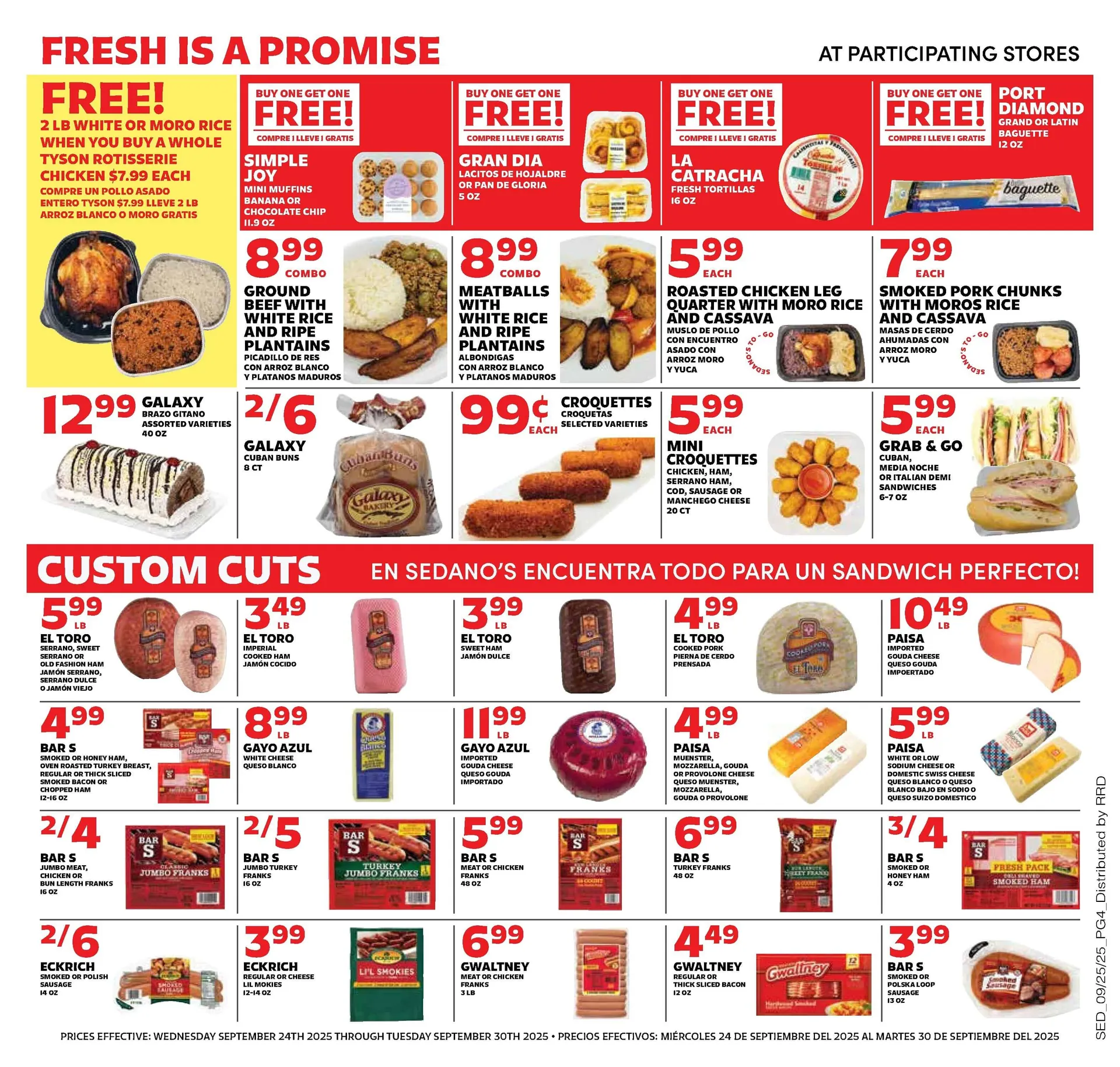 Weekly promotion Sedano's Sales spanning from September 24 to September 30 2025 - Page 4 for Catalogue 365