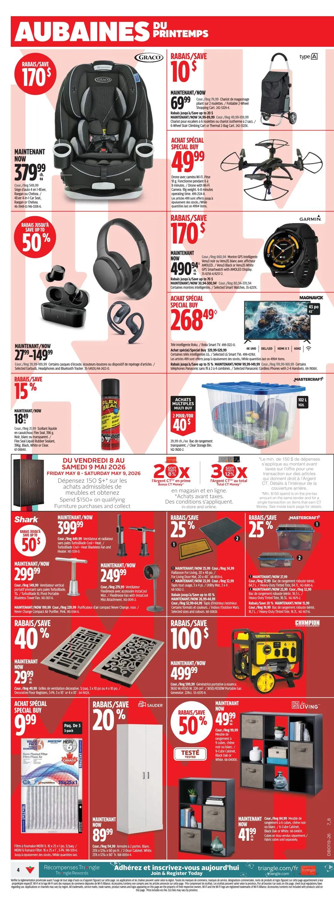 Canadian Tire Sales from May 7 to May 14 2026 - flyer page 4