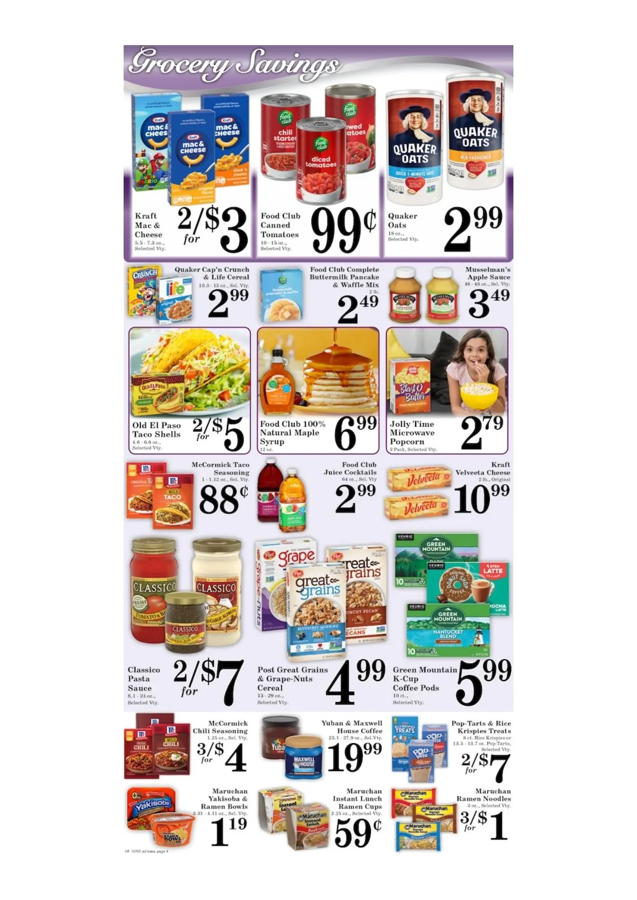 Weekly ad Harvest Foods Sales from December 3 to December 9 2025 - Page 4