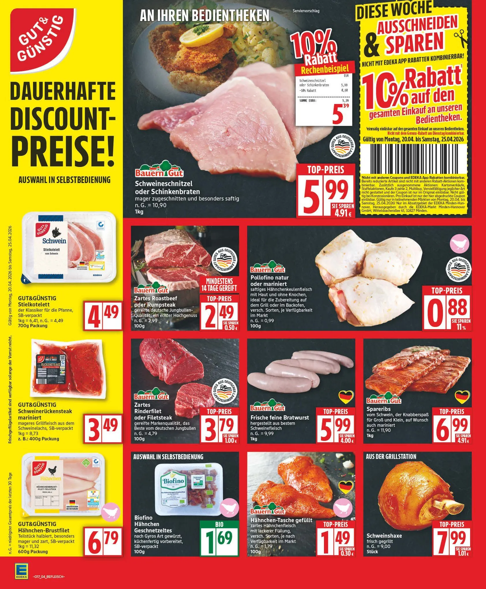 Edeka Prospekte von 22. April bis 28. April 2026 - Prospekt seite 4