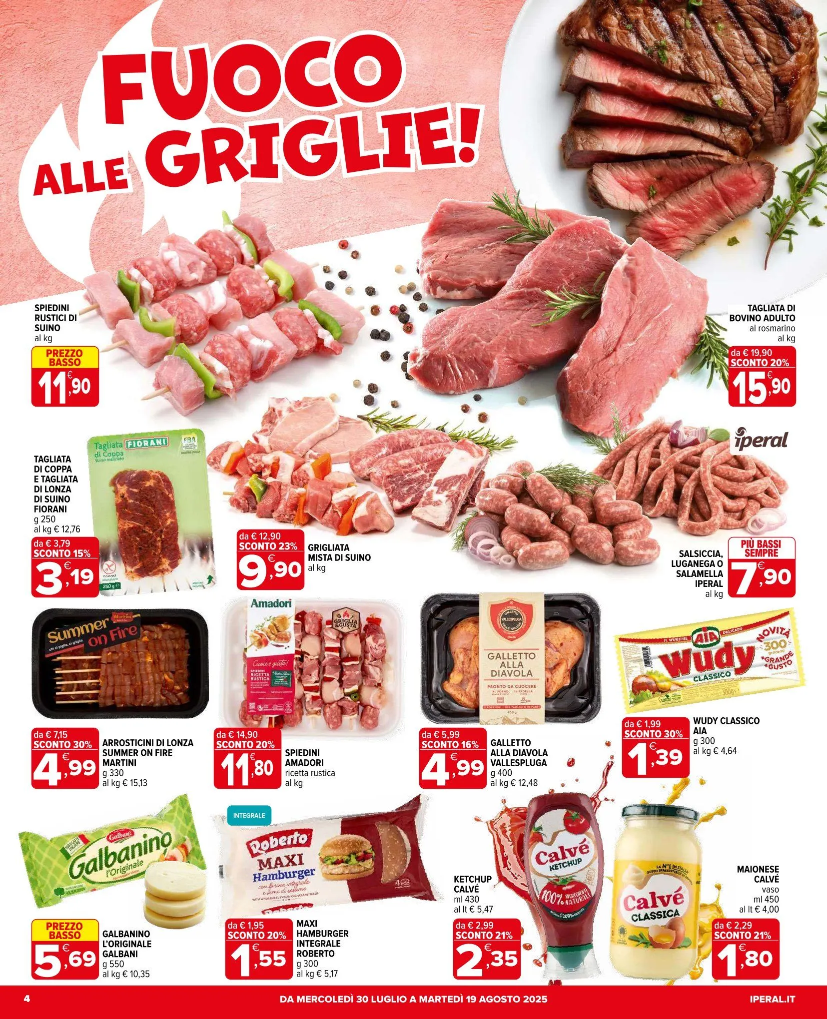 Iperal - Cataloghi settimanali da 30 luglio a 19 agosto di 2025 - Pagina del volantino 4