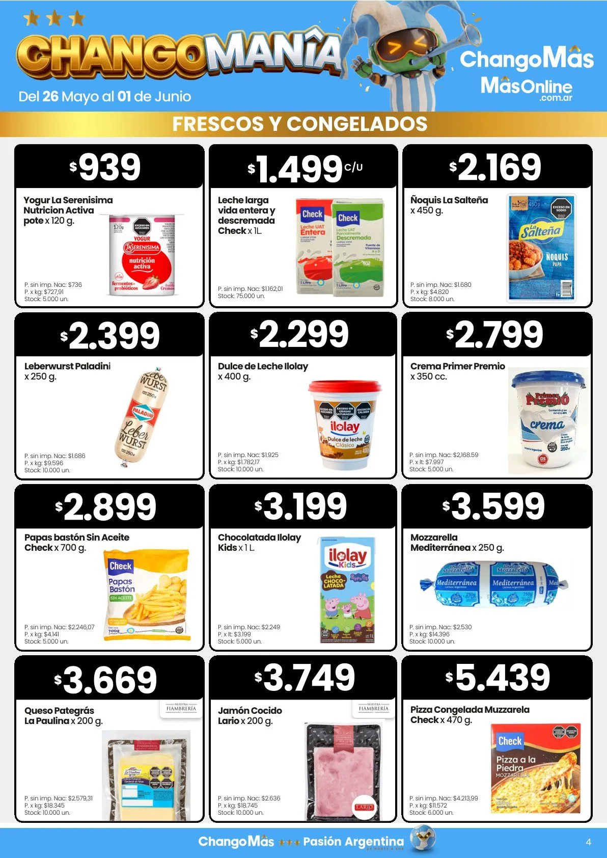 Ofertas de Changomas Ofertas 26 de mayo al 1 de junio 2026 - Página 4 del catálogo