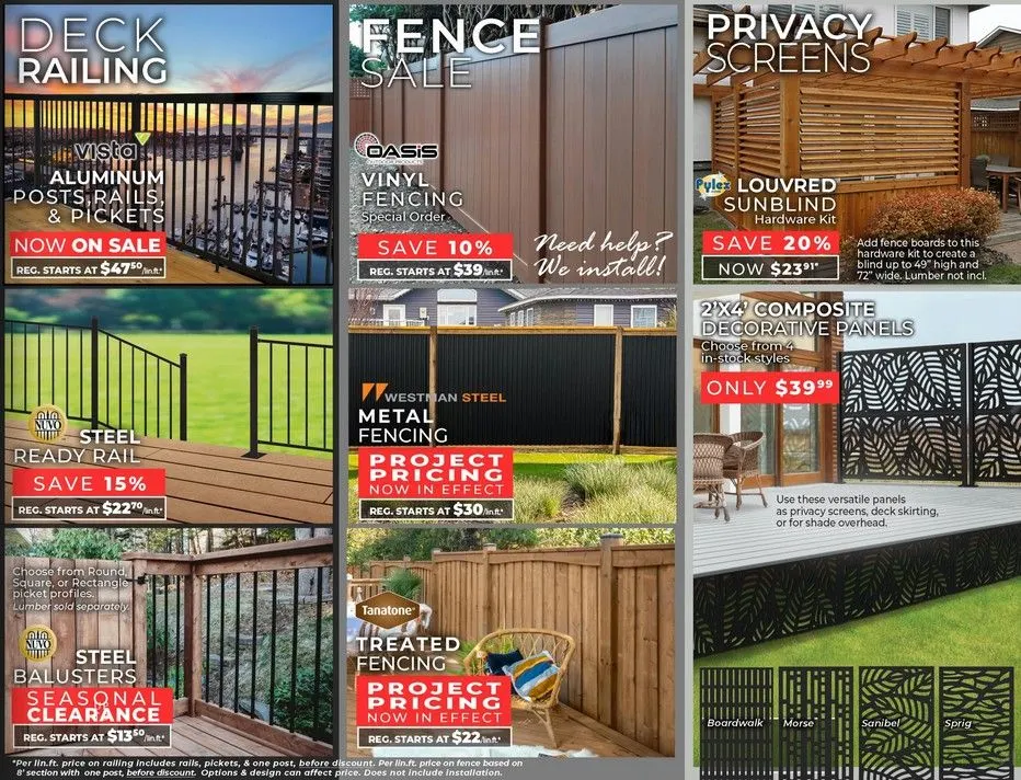 J&H Builder's Warehouse Sales from August 1 to August 20 2025 - flyer page 3