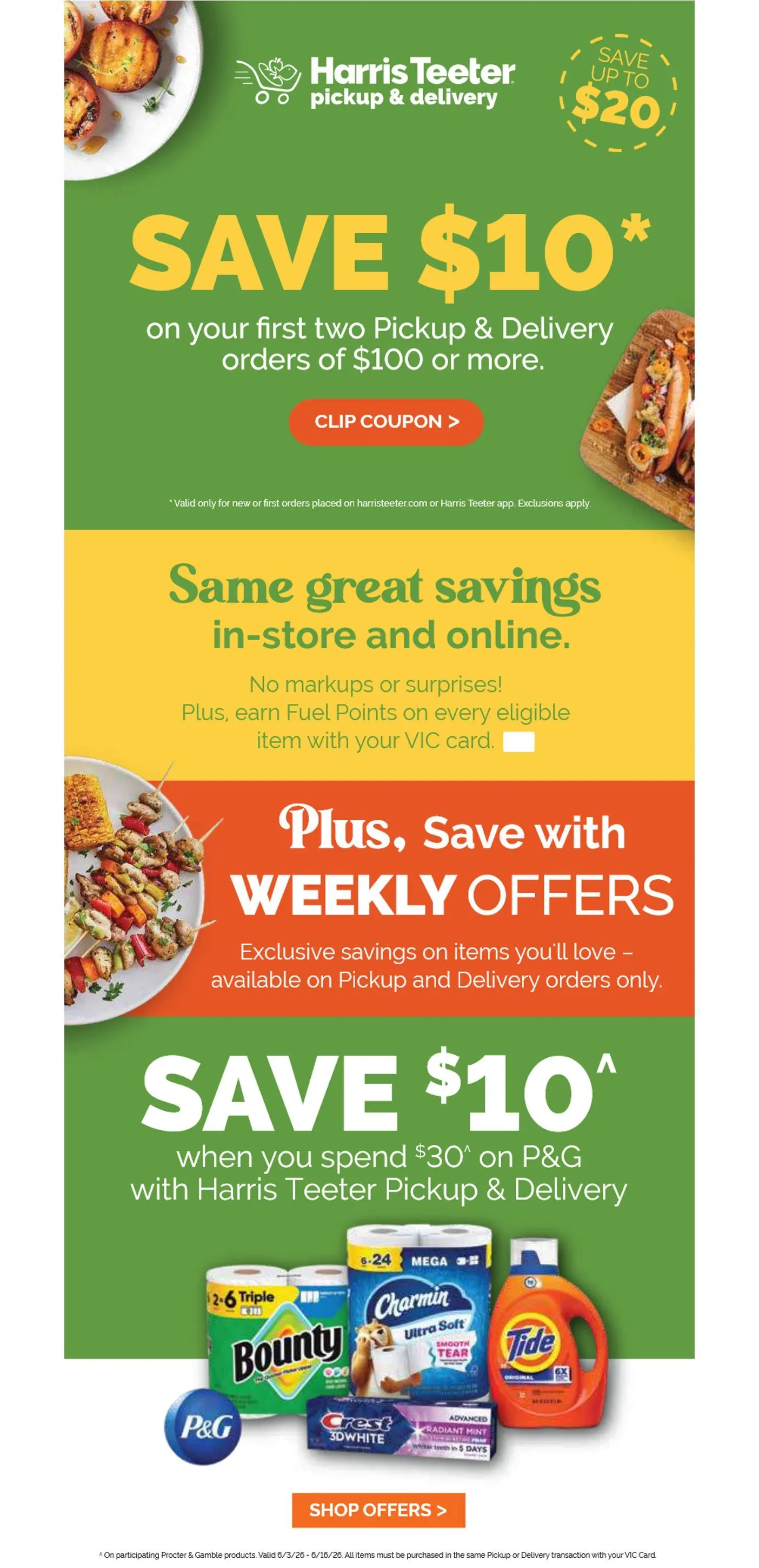 Weekly promotion Harris Teeter Sales spanning from June 3 to June 9 2026 - Page 4 for Catalogue 365