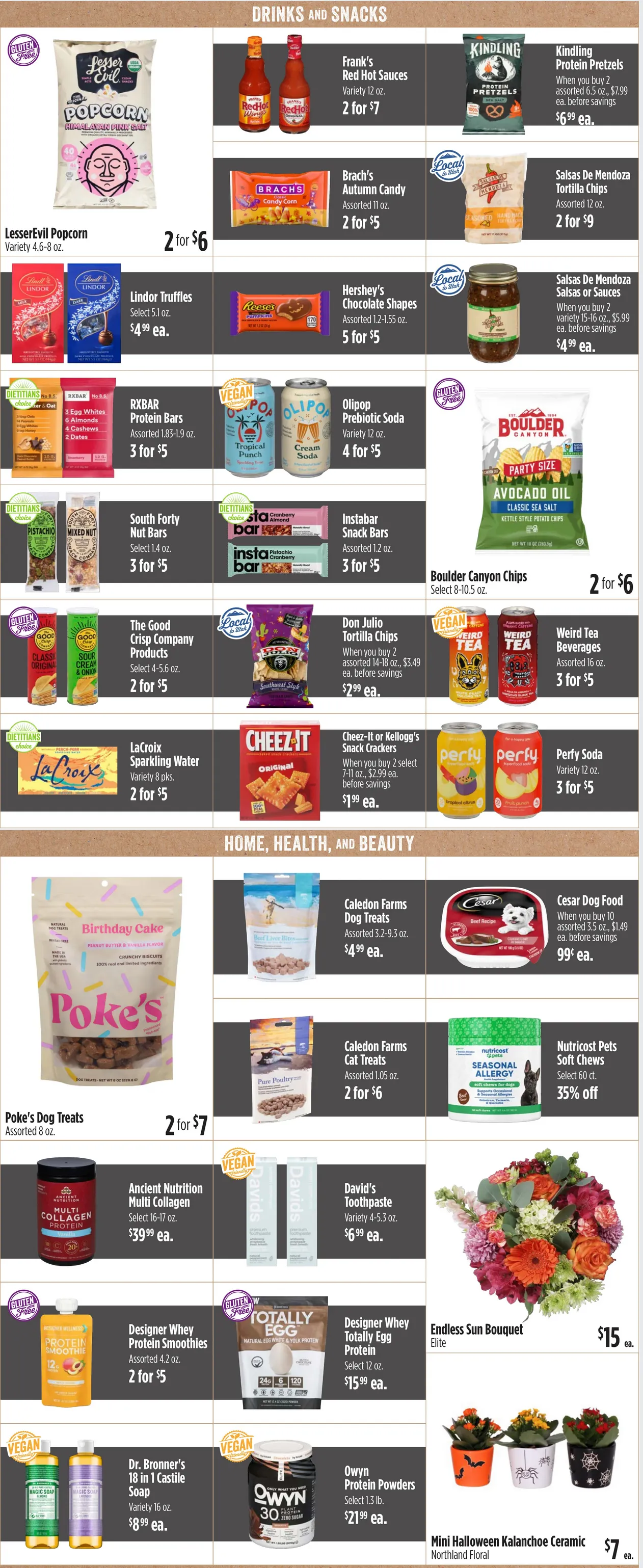 Weekly promotion Harmons Sales spanning from October 1 to October 7 2025 - Page 4 for Catalogue 365