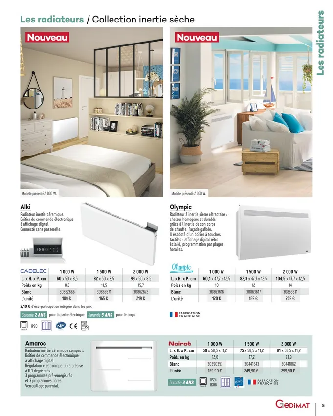Catalogues Gedimat du 31 octobre au 31 décembre 2025 - Catalogue page 4