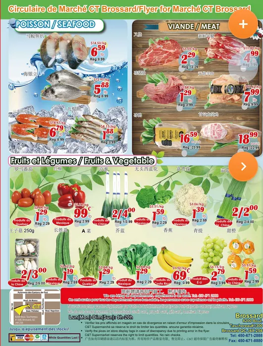  Marche C&T  Sales from January 15 to January 22 2026 - flyer page 4