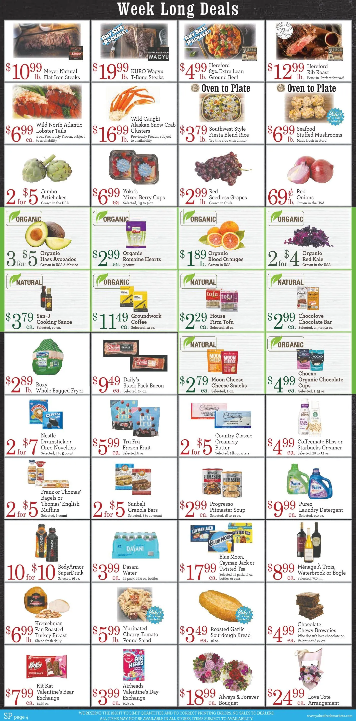 Weekly ad Yoke's Fresh Market Sales from February 11 to February 17 2026 - Page 4