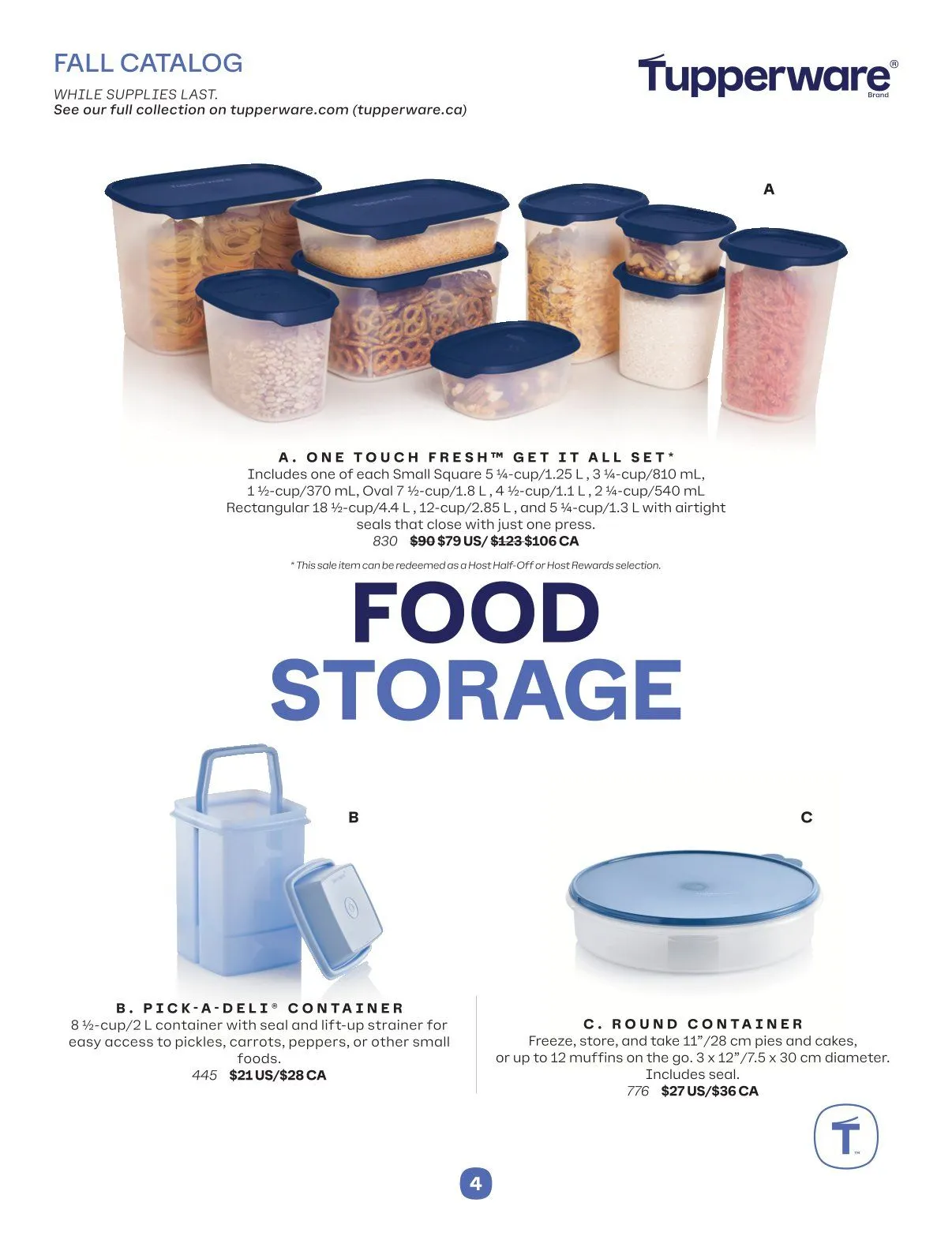 Tupperware Catalogue du 1 octobre au 31 décembre 2025 - Catalogue page 4