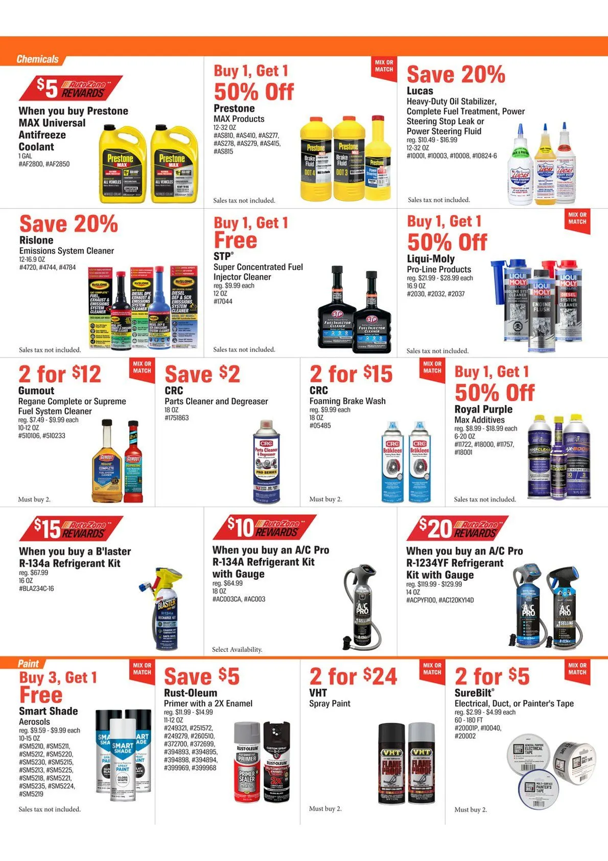 Weekly promotion Autozone  Sales spanning from June 2 to June 29 2026 - Page 4 for Catalogue 365