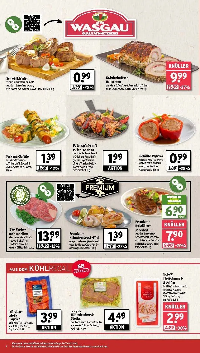 Wasgau Angebote von 10. Juni bis 14. Juni 2025 - Prospekt seite 4