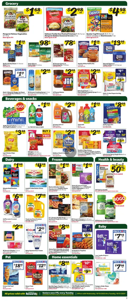 Weekly ad Harveys Supermarket Sales from October 15 to October 21 2025 - Page 4