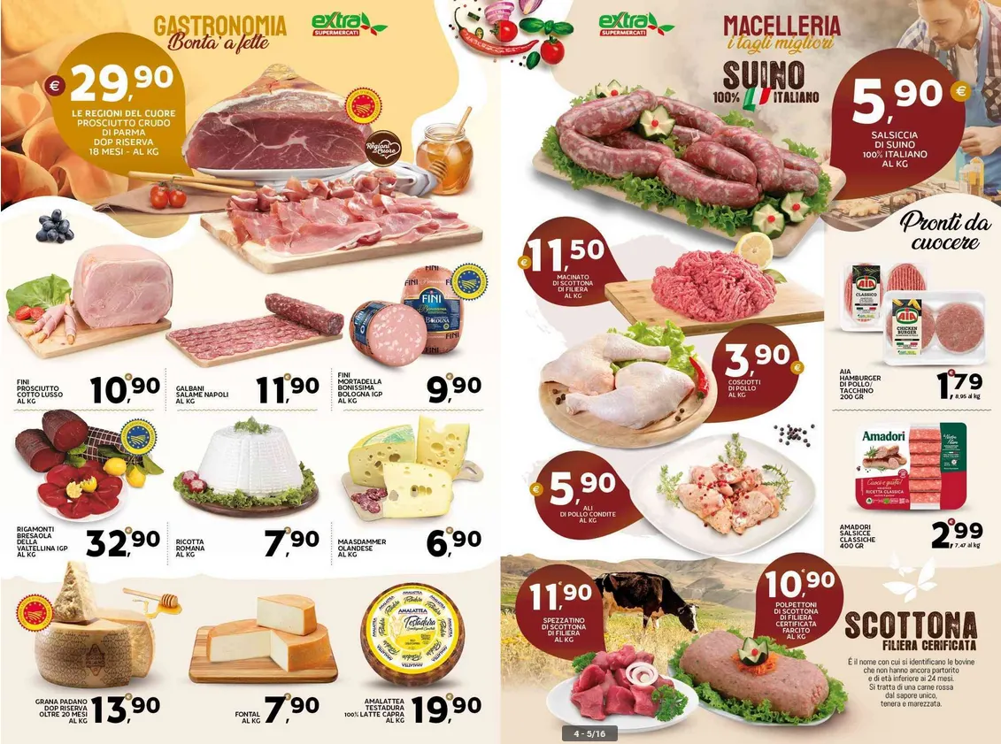 Extra Supermercati Volantino da 6 febbraio a 17 febbraio di 2026 - Pagina del volantino 4