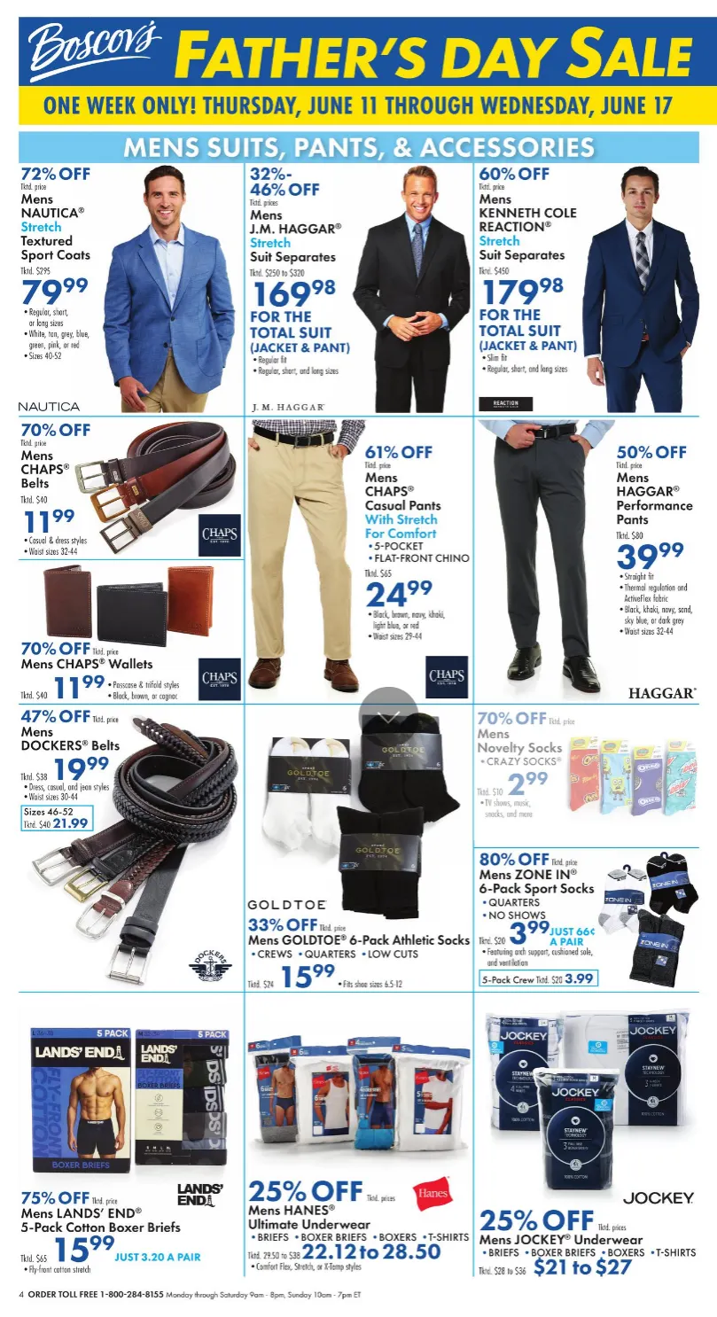 Weekly promotion Boscov's Sales spanning from June 11 to June 17 2026 - Page 4 for Catalogue 365